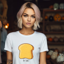 Camiseta Casais de café da manhã de Halloween Eu sou muito 