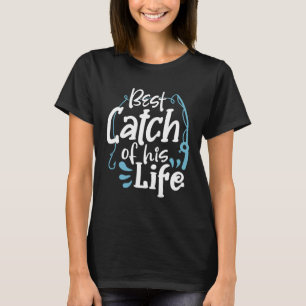 Camiseta Casais De Combinação Que Pesquem Melhor A Sua Vida