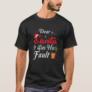 Camiseta Casais De Natal Engraçados Pajama Caros Papais noe