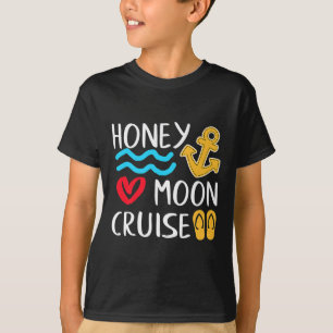 Camiseta Casais de navios de cruzeiro em lua de mel Excelen
