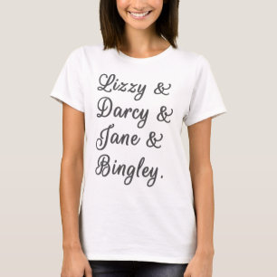 Camiseta Casais de Orgulho e Preconceito I
