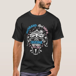 Camiseta Casais Engraçados Cruise 2024 Férias Marido E Wif