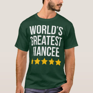 Camiseta Casais engraçados do maior noivo do mundo