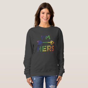 Camiseta Casais lésbicas que sou seu orgulho LGBT