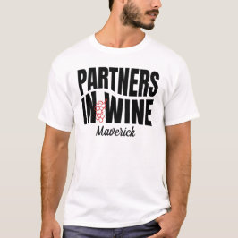 Camiseta Casais Modernos Parceiros no Vinho