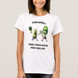 Camiseta Casais Pickleball T Shirt por Posh Little Finds