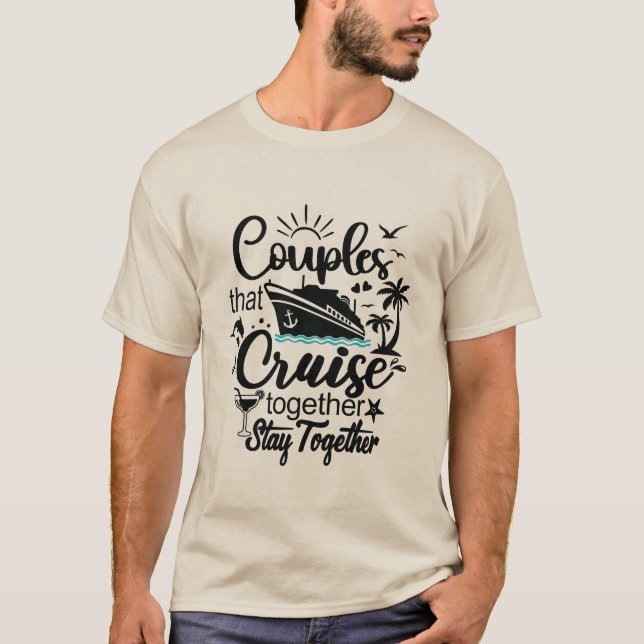 Camiseta Casais Que Cruzam Juntos Ficam Juntos Vazios (Frente)
