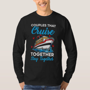 Camiseta Casais Que Cruzam Juntos Permanecem Juntos Em Cruz