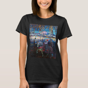 Camiseta Casal Andando um Cavalo Branco, Wassily Kandinsky