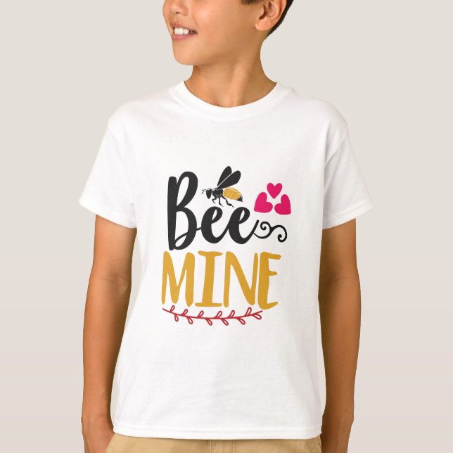 Camiseta Casal Art Bee Mine (Frente)