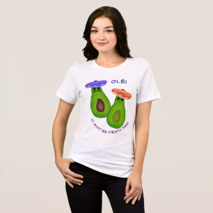Camiseta Casal Avocado w Sombreros