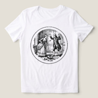 Camiseta Casal Brigando Vaso Quebrado