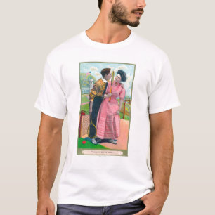 Camiseta Casal com a raquete velha de GearSame do tênis