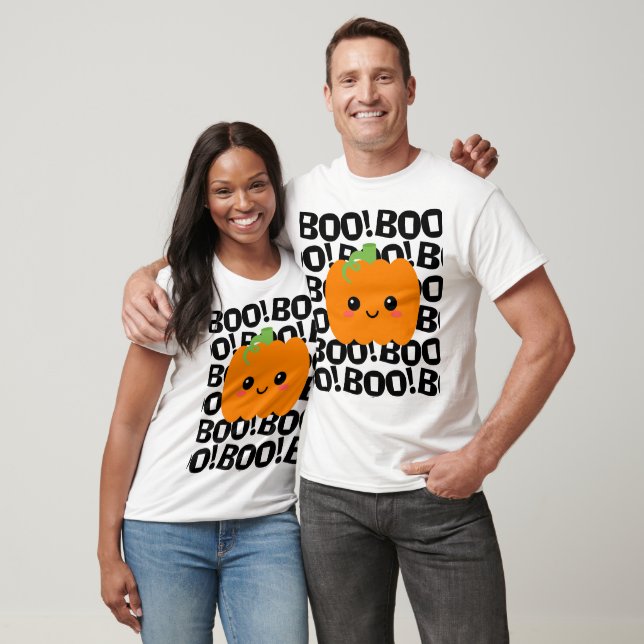 Camiseta Casal Correspondente Halloween, Marido Sócio (Unissex)