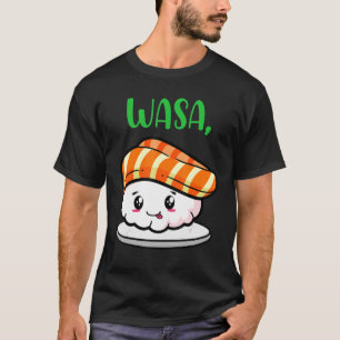 Camiseta Casal Cute Sushi Funny Wasa Bae