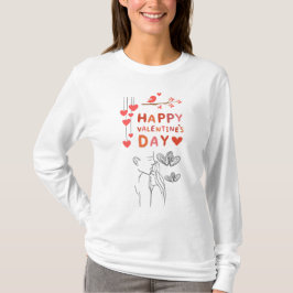 Camiseta Casal de Amor Fofo