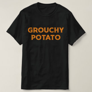 Camiseta Casal de Batata Mal-Humorada no Dia de Ação de Gra