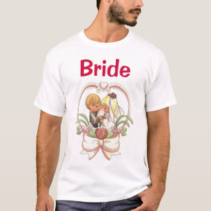 Camiseta Casal de Casamento precioso (2), Noiva
