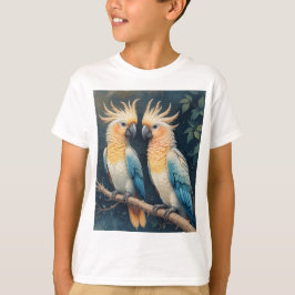 Camiseta Casal de Cenoura Cockatoo
