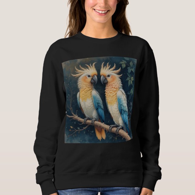Camiseta Casal de Cenoura Cockatoo (Frente)