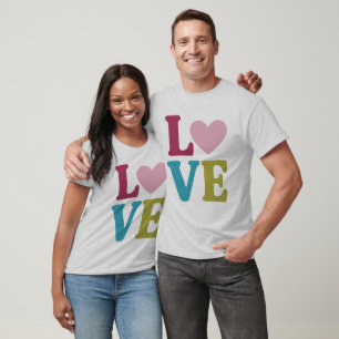 Camiseta Casal de coração