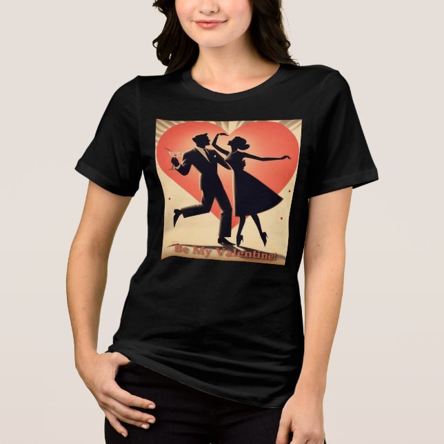 Camiseta Casal de dança de Namorados meio século com Martin (Frente)