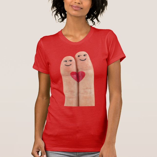 Camiseta Casal de dedo (Frente)