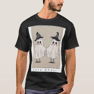 Camiseta Casal de Fantasmas Fofo