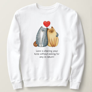 Camiseta Casal De Gato Amadurece Feliz dia de os namorados 