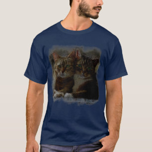 Camiseta Casal de gatos
