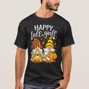 Camiseta Casal De Gnomos Bonitos Com Pedra De Pumpkin Call 