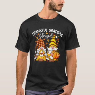 Camiseta Casal De Gnomos Bonitos Com Pedra De Pumpkin Call