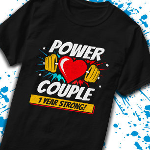 Camiseta casal de Malhação Casada de 1rua Aniversário
