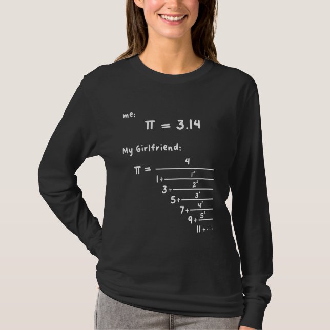 Camiseta Casal De Matemática Pi Day Para Ele Professor De M (Frente)
