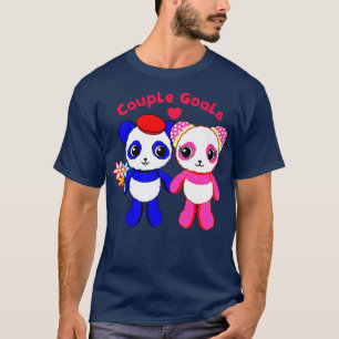 Camiseta Casal de pandas giro