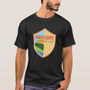 Camiseta Casal De Poder, Acionado Por Deus, Grap De Casal C