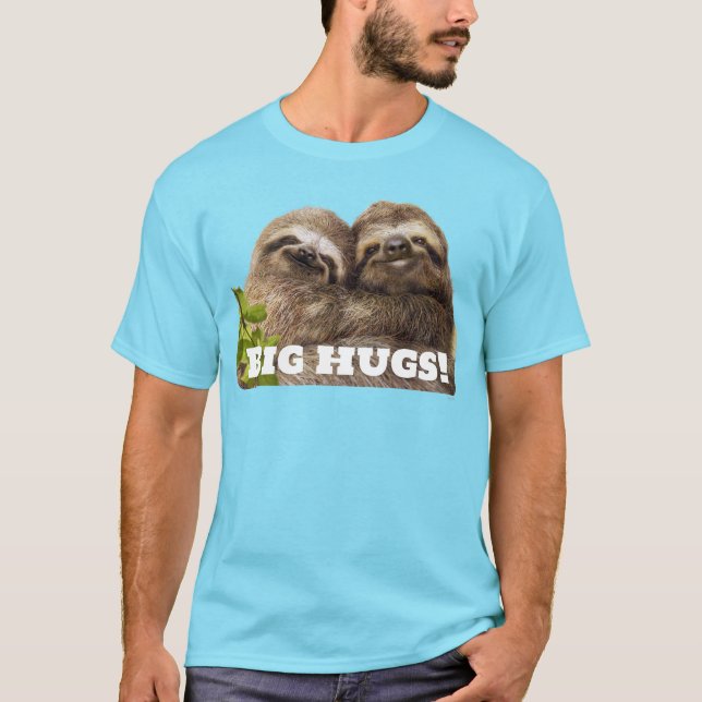 Camiseta Casal de Preguiças (Frente)