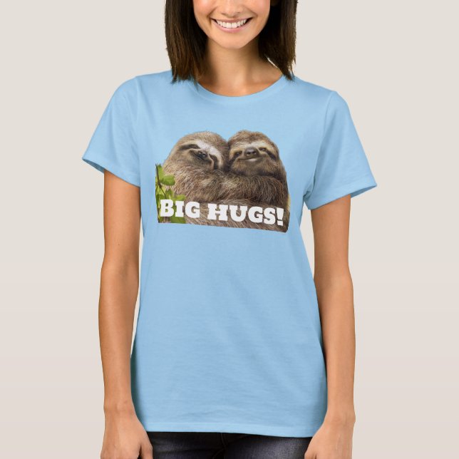 Camiseta Casal de Preguiças (Frente)