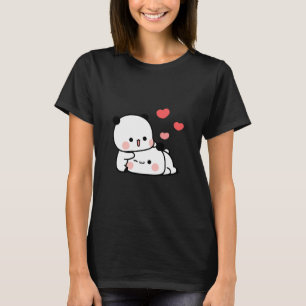 Camiseta Casal de urso Panda, bubu e abraços dudu
