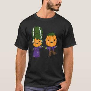 Camiseta Casal de zumbis casais combinados família Hallowee