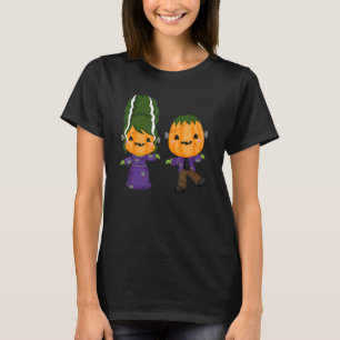 Camiseta Casal de zumbis casais combinados família Hallowee