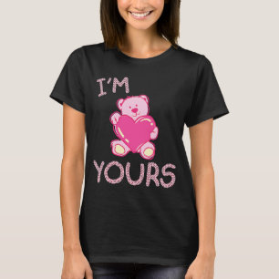 Camiseta Casal dia de os namorados, sou o seu Urso de Teddy