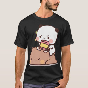 Camiseta Casal Do Urso De Panda E Brownie
