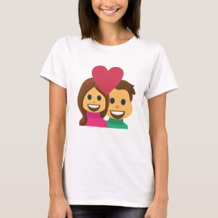 Camiseta Casal Emoji