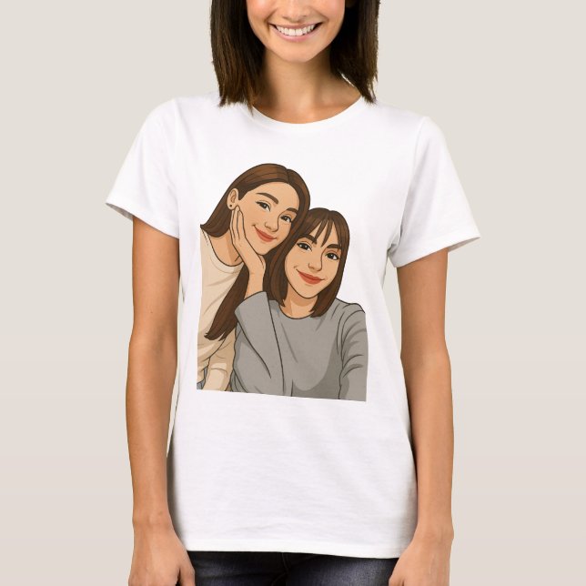Camiseta Casal Englot Thai GL Engfa e Charlotte Ship (Frente)