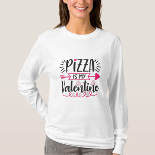 Camiseta Casal Gift Pizza É Meu Namorados