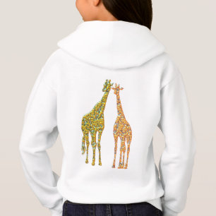 Camiseta Casal Giraffe Hoodie