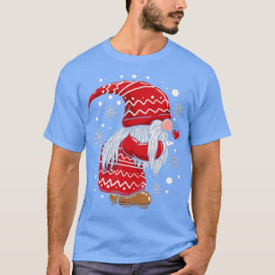 Camiseta Casal Gnomo De Natal Correspondente Para Ele