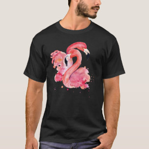 Camiseta Casal Incrível Flamingo Loving Flamingo Nice Water