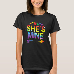 Camiseta Casal Lésbica Corresponde ao Orgulho Lgbt